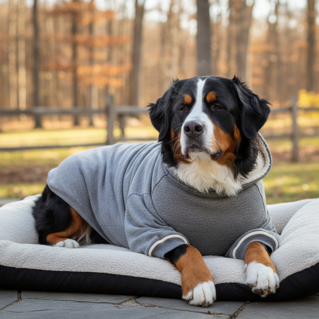 Big Dog Hoodie - Gray...